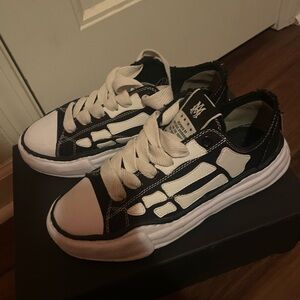 AMIRI Kids Black and White Sneakers